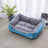 Oxford pet bed in bright colours for dogs and cats, photo 7