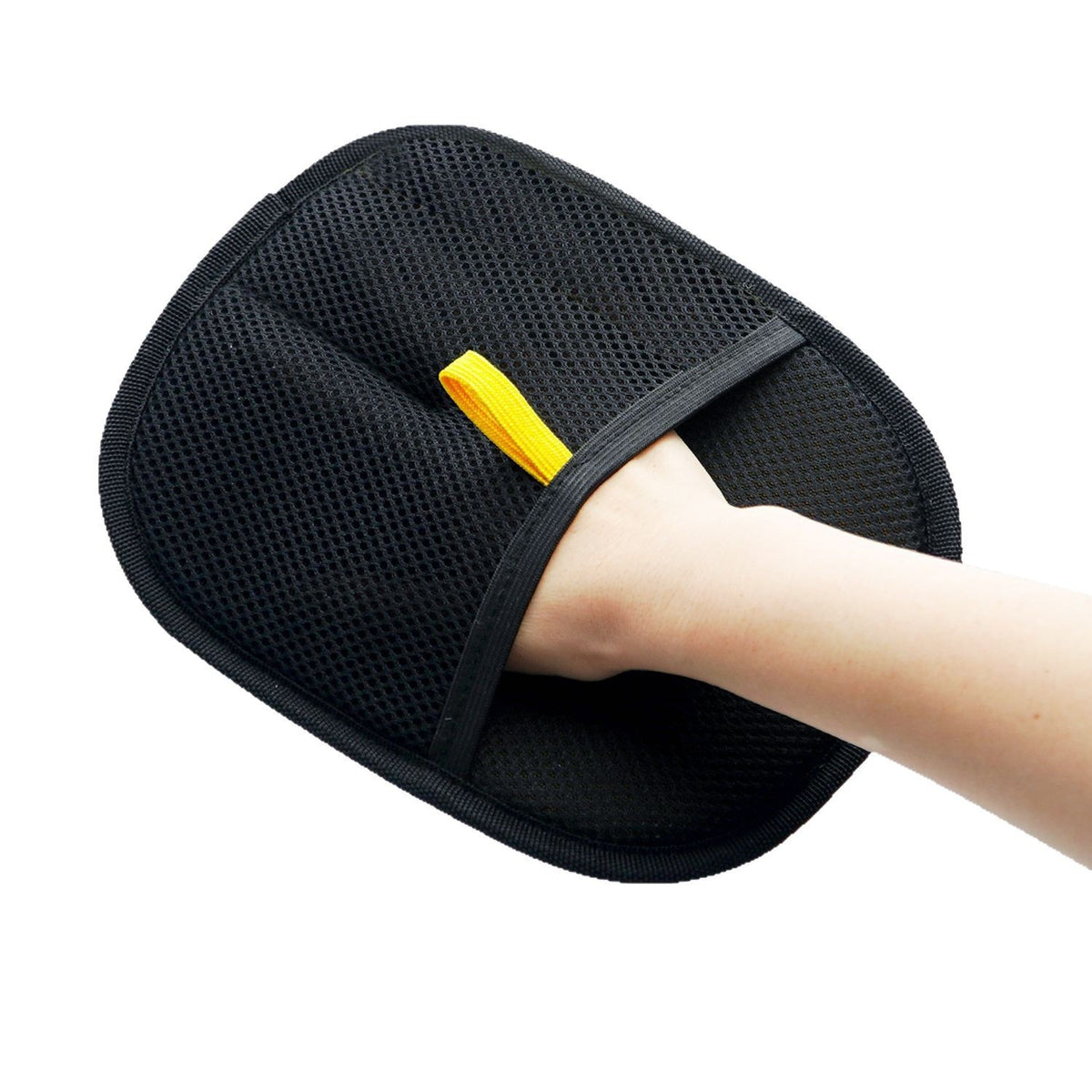 Electrostatic pet hair removal glove for cats, product detail photo