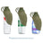 Portable silicone dog water bottle for walks and travel, product image 4