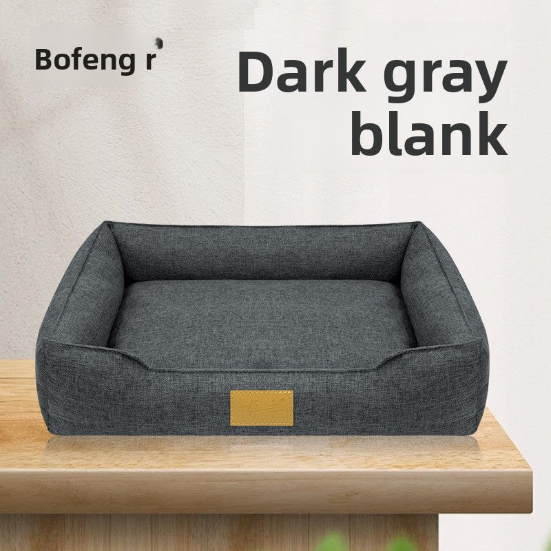 Soft pet bed with optional USB heating pad, photo 11 of 28