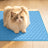 Soft sky blue pet cooling mat, photo 2 of 9