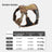 Nylon tactical dog harness with lead, 4 sizes available