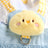 Princess cotton dog dress with matching lead in Yellow Dress with Lead, side view