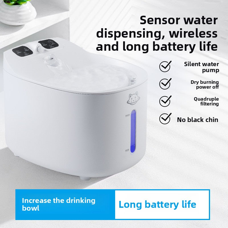 Smart detachable pet water fountain