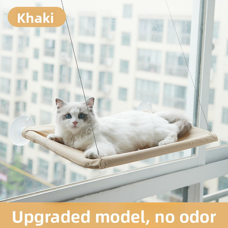 Foldable window cat hammock with suction cups in Spare Cloth Cover