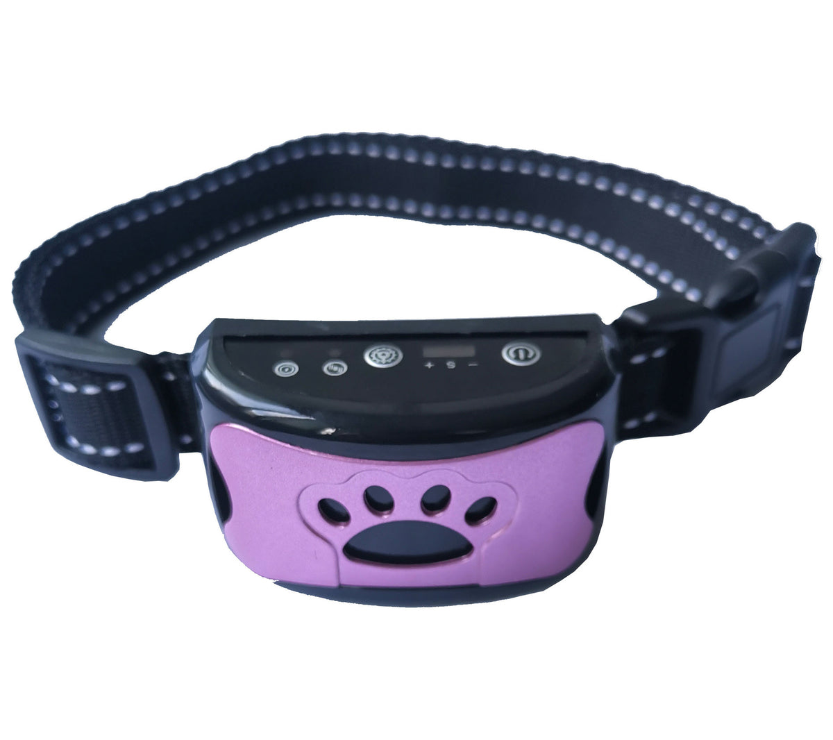 Yellow rechargeable dog bark control collar with vibration, photo 9
