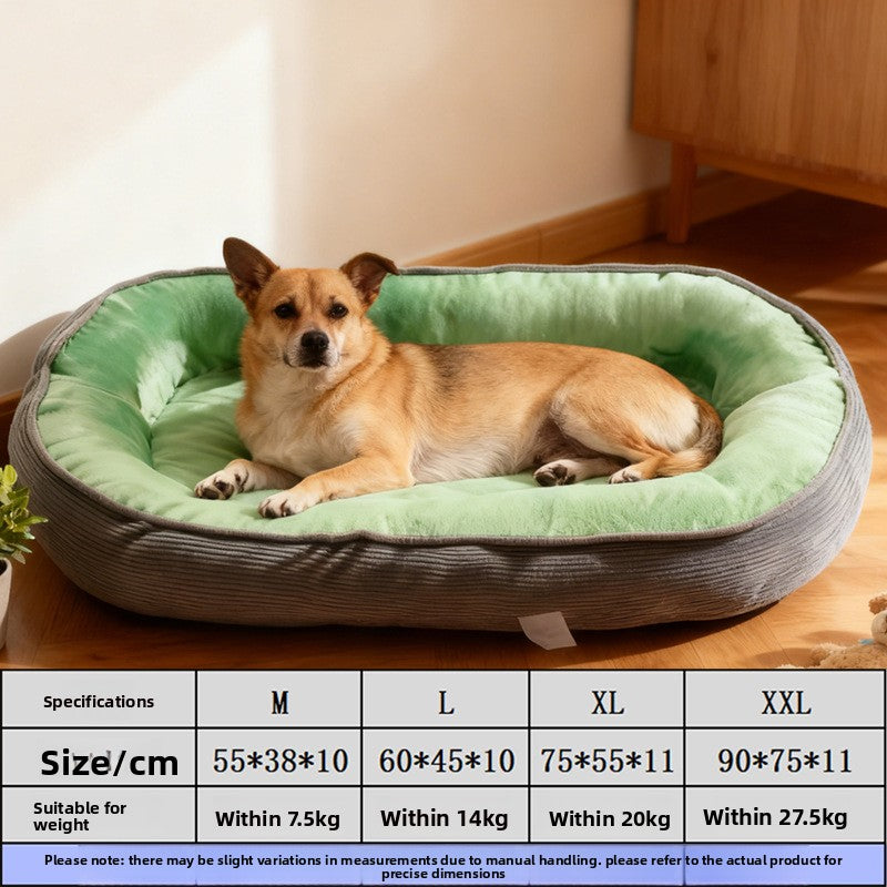 Semi-enclosed warm dog and cat bed, photo 8
