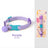 Elastic collar for cats and small dogs in 14 colour options