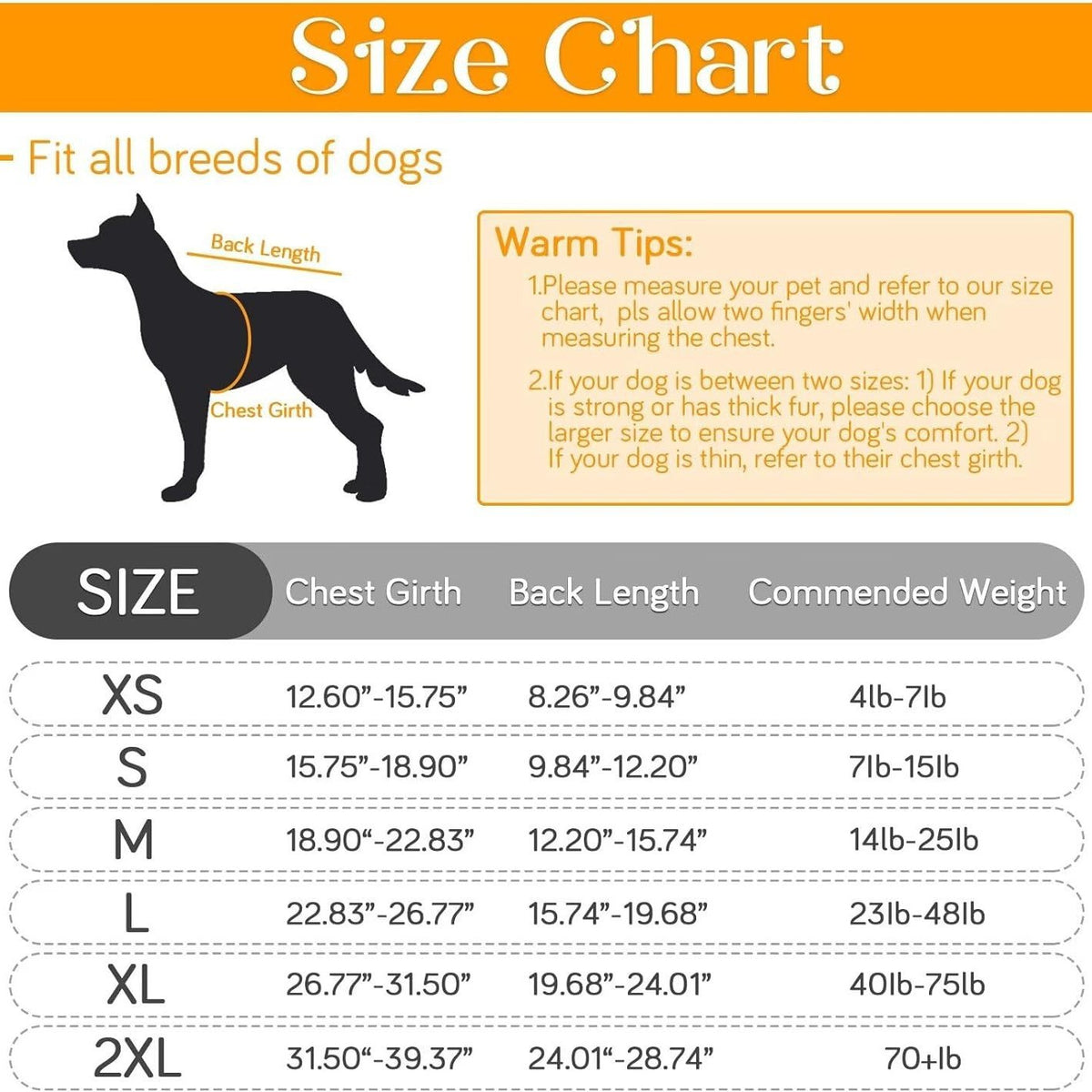 Grey full body dog suit, in Grey, sizes Extra Small to 2XL, image 2
