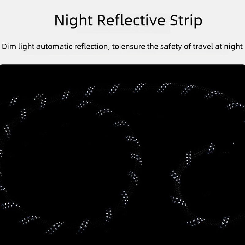 Reflective Nylon Rope Dog Lead for Safer Night Walks