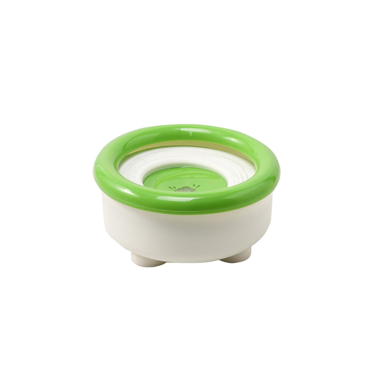 Floating Anti-Wet Mouth Pet Water Bowl with Built-In Filter, Round or Square, 19cm