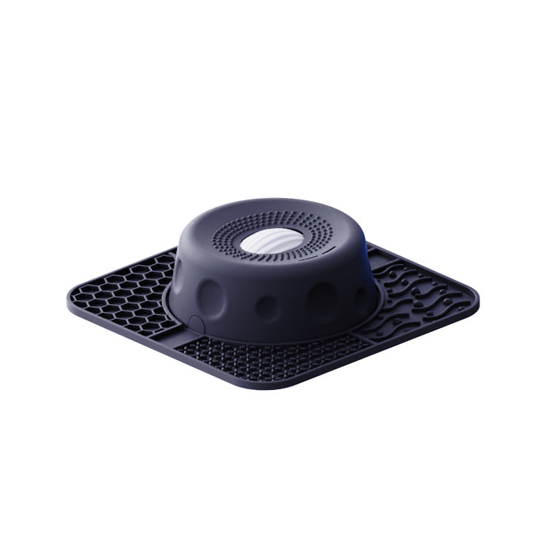 Pet Slow Feeder Licking Bowl with Non-Slip Base