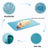 Waterproof non-slip cooling mat for dogs and cats, sizes from Extra Small 40 x 30cm