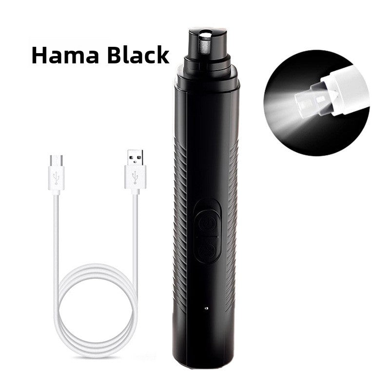 LED Pet Nail Grinder with Safety Guard for Dogs, Cats and Small Pets