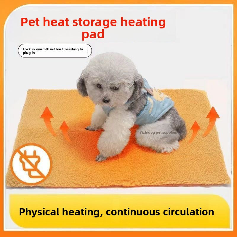 Self-warming faux shearling pet pad, product gallery photo