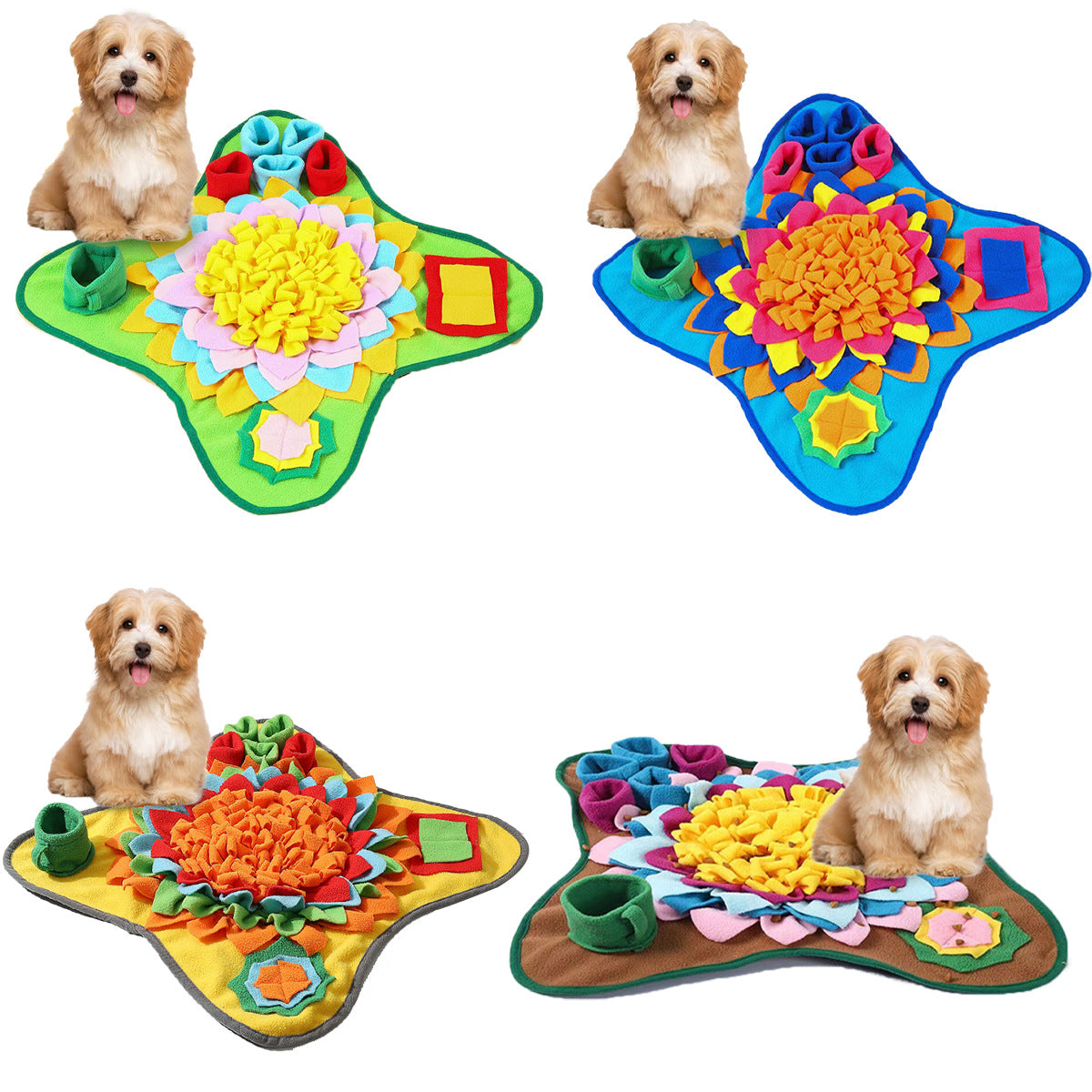 Polyester Dog Sniffing Mat for Stress Relief and Slow Feeding