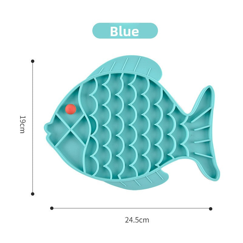 Silicone slow feeder lick mat for dogs and cats, photo 9 of 24