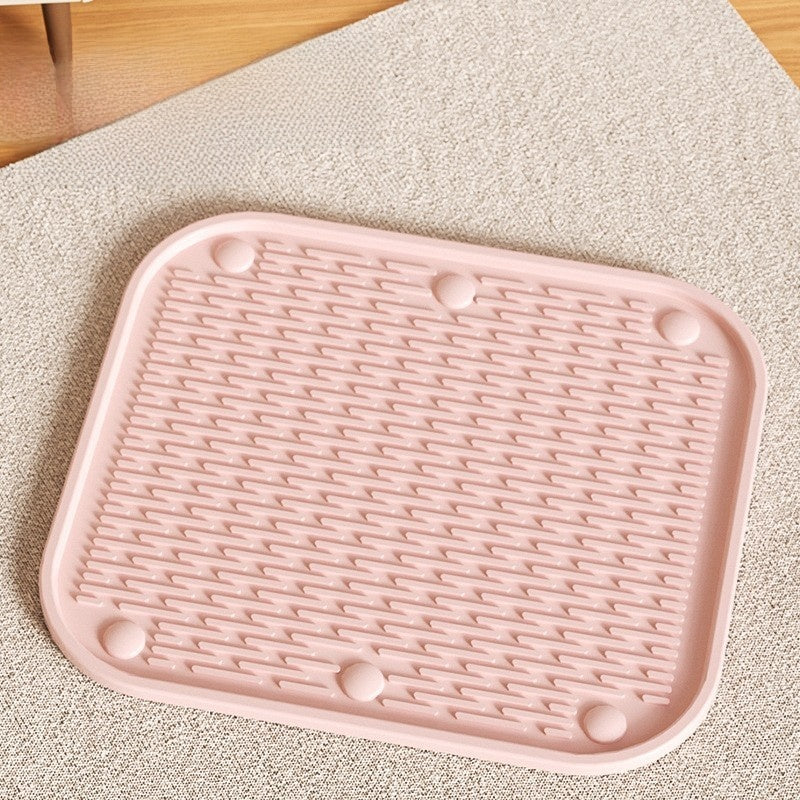 Extra Large Semi-Enclosed Cat Litter Box with Scoop, Thick PP