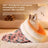 Plush enclosed tunnel cat bed with soft lambswool lining, product image 2