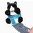 Cat boxing puppet toy with karate doll and gloves - photo 6