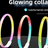 Rechargeable glowing LED dog collar for night walks, view 41