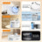 Wireless Smart Pet Water Dispenser with 4000mAh Battery, Sensor and Circulating Filter