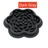 Non-Slip Silicone Slow Feeding Mat Bowl for Dogs and Cats in Square or Round Shape