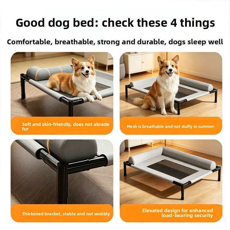 Replacement fabric cover for a raised pet camp bed frame, photo 3