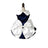 Navy princess wedding dress for dogs, in Navy Blue, image 5