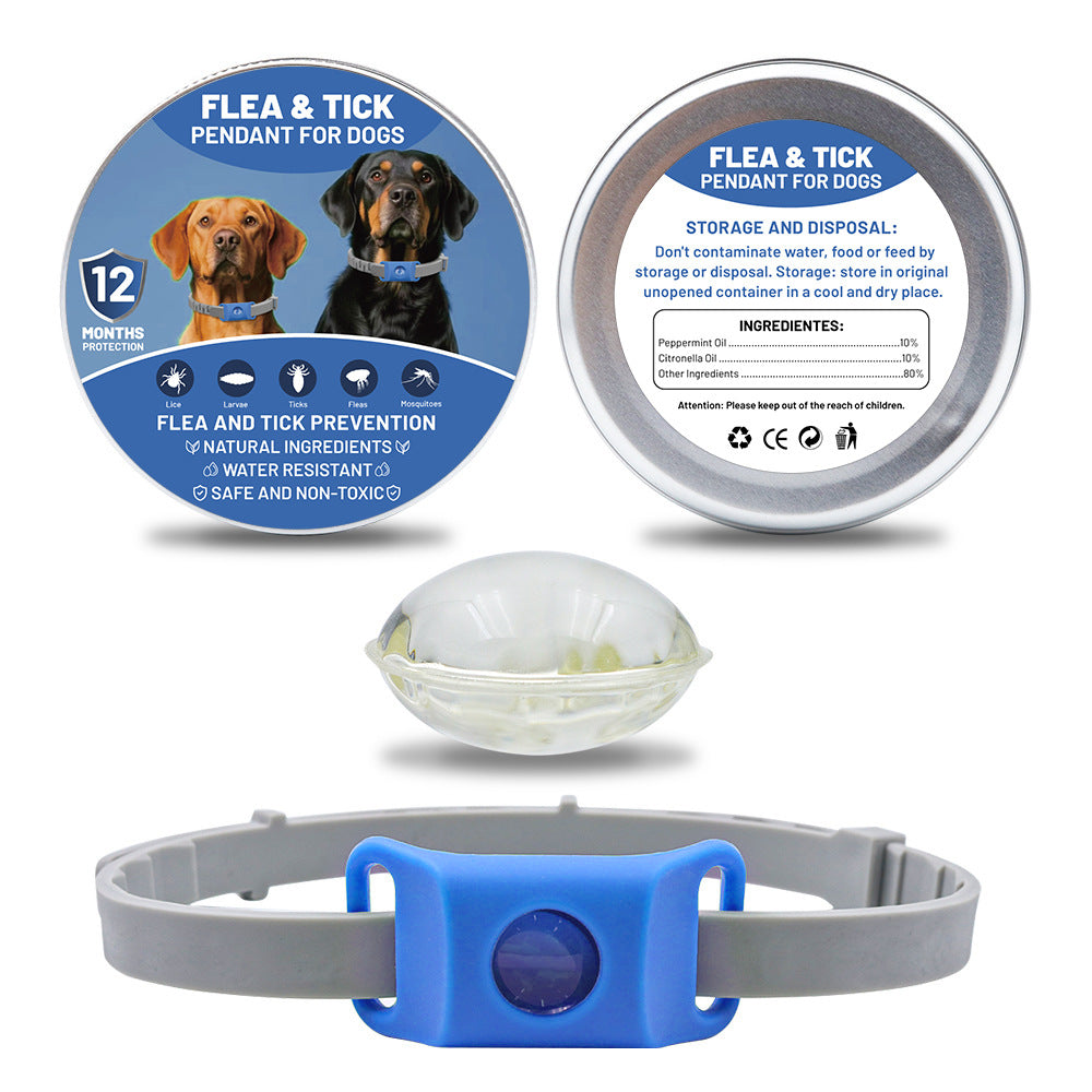 Pet Cat Dog Button Silicone Collar