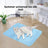 Ice silk cooling mat for dogs and cats, main product photo
