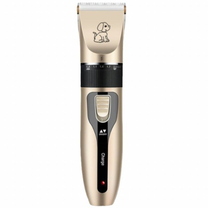 Ceramic Blade Pet Trimmer Kit with 8000 RPM Motor and Steel Combs