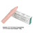 Mini Face and Paw Trimmer with LED Light, Rechargeable for Pets