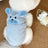 Pink pig and blue puppy embroidered pet jumpers