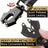 Tactical bungee dog lead, close-up detail view from Pet Royale UK