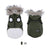 Padded dog coat with faux fur collar, available in 4 colours, image 14