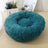 Plush donut pet bed for cats and small dogs, photo 31 of 80
