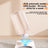 Detachable Split-Type Cat Feeder and Water Bowl Set with Measure Markings