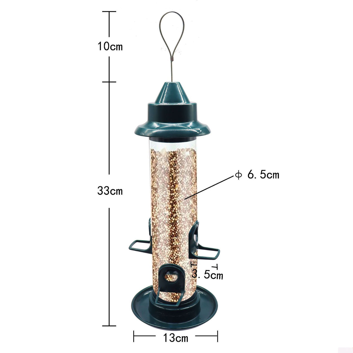 Creative Hanging Anti-Squirrel Automatic Bird Feeder Outdoor Bird Feeder