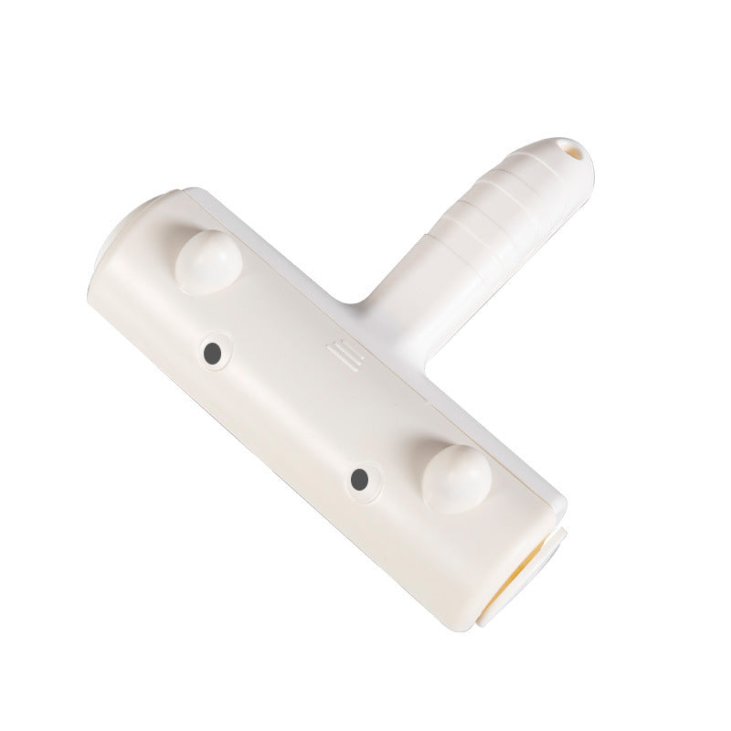 Automatic Pet Hair Remover Roller for Clothes and Sofas, Two-Way Lightweight PP Design
