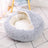 Round long plush pet nest for cats and dogs, view 41