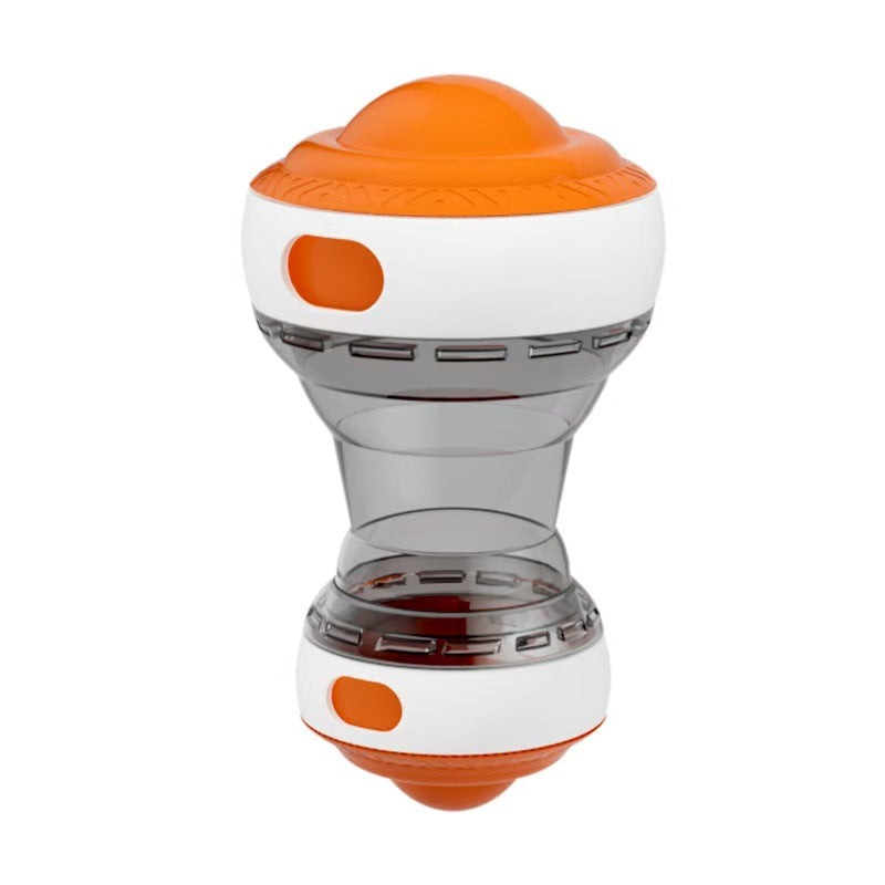 Interactive Treat Dispensing Dog Ball Toy in Durable ABS for Play and Mental Stimulation