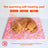 Pink footprint self-heating pet mat for cats and dogs, photo 23