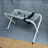 Foldable grooming hammock stand for pets, photo from another angle