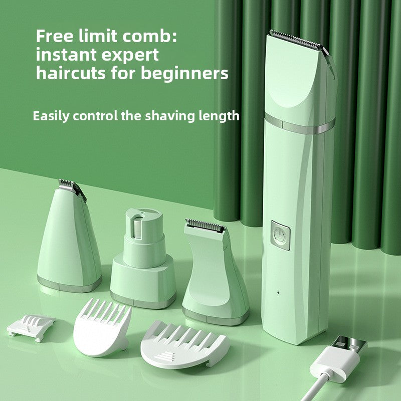 Electric Pet Hair Clipper Set with Multiple Blades for Dogs