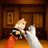 Cat boxing puppet toy with karate doll and gloves - photo 4