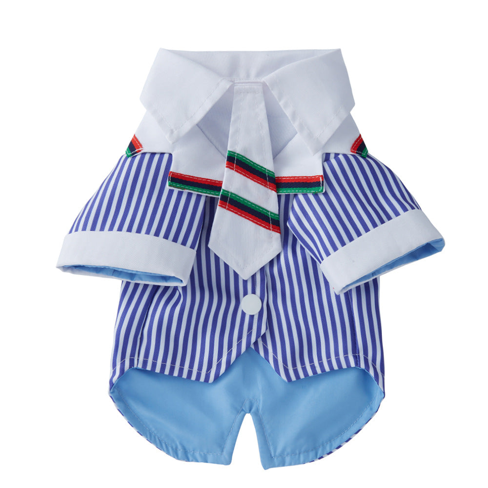 Formal dog suits with ties in a range of designs