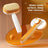 Oval Self-Cleaning Slicker Brush with One-Press Fur Release