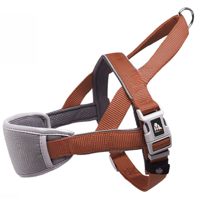 Reflective Oxford dog harness, 5 sizes available from Pet Royale UK