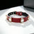 Cowhide leather dog collar with metal buckle, product image 2